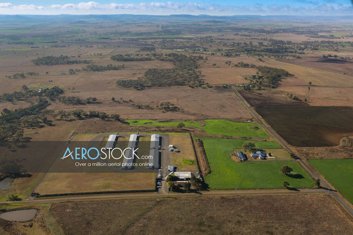 High resolution panoramic aerial photo of Athol.